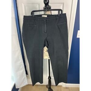 Talbots Plus Size Curvy High Rise Black Jeans